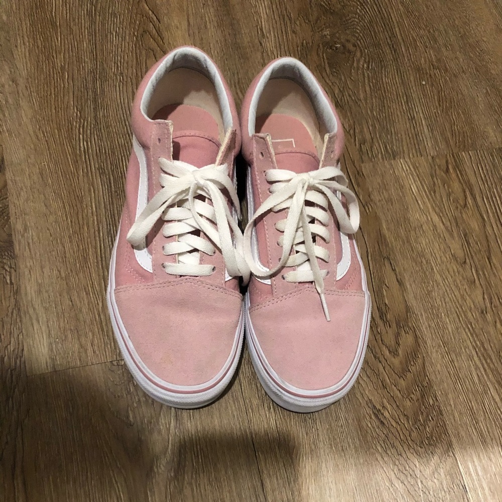Pink Suede Vans